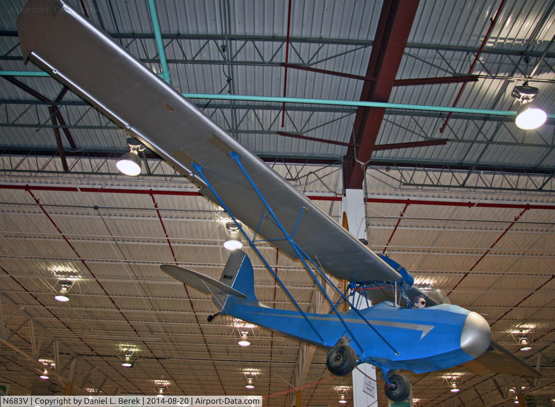 N683V, 1931 Curtiss-Wright JR CW1 C/N 1065, This 1931 Golden Age gem is now on display at the Glenn H. Curtiss Museum.
