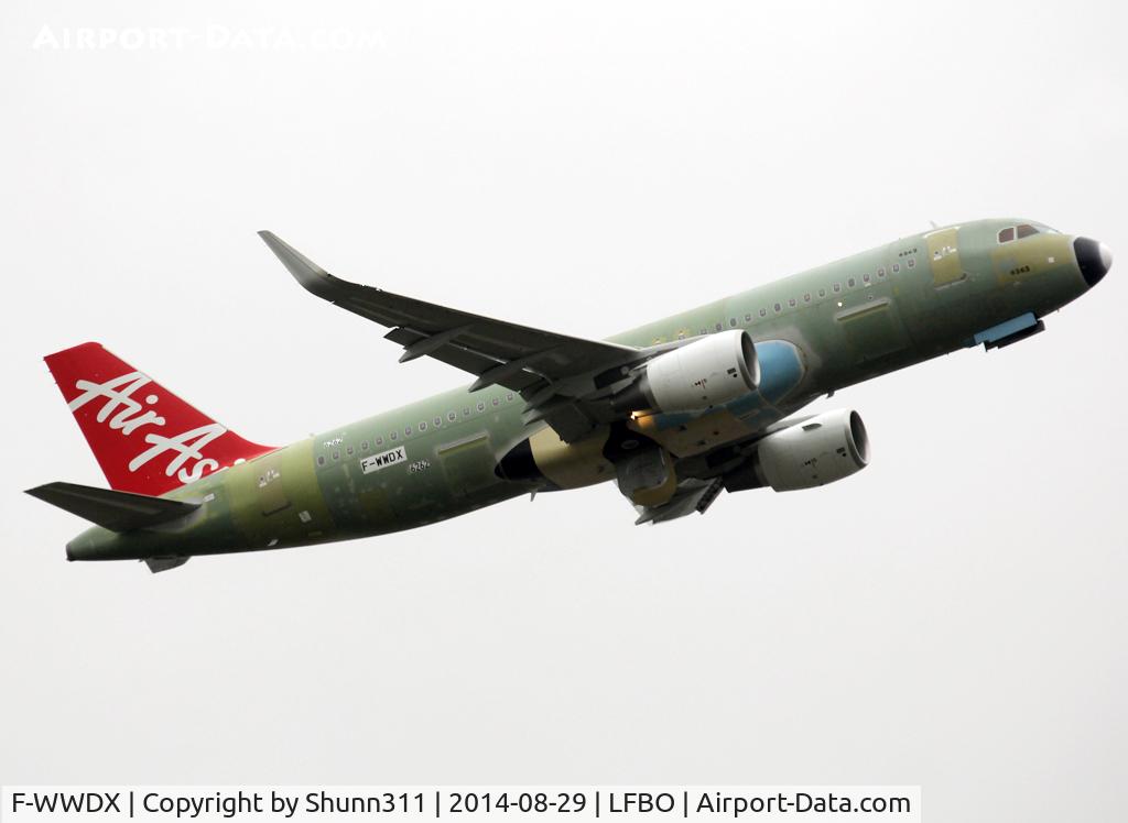 F-WWDX, 2014 Airbus A320-216 C/N 6262, C/n 6262 - For AirAsia