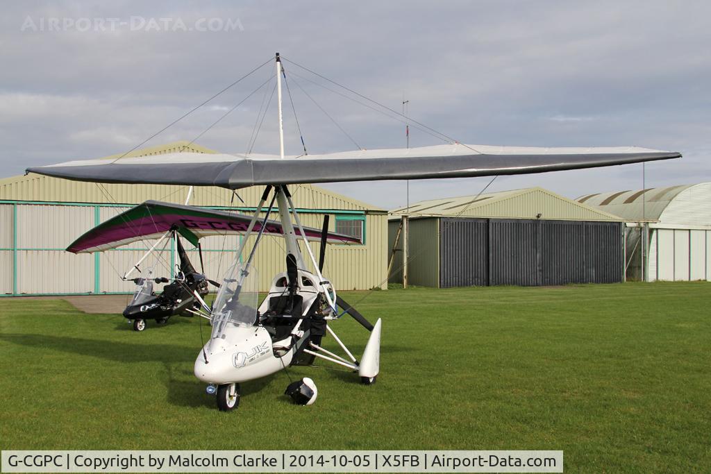 G-CGPC, 2010 P&M Aviation Pegasus Quik 912S C/N 8544, P&M Aviation Pegasus Quik 912S, Fishburn Airfield UK, October 5th 2014.