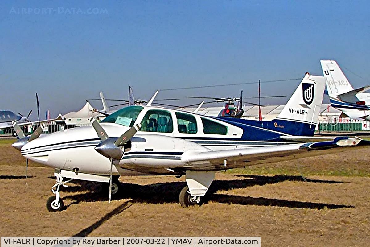 VH-ALR, 1974 Beech 95-B55 Baron Baron C/N TC-1739, Beech 95-B55 Baron [TC-1739] Avalon~VH 22/03/2007