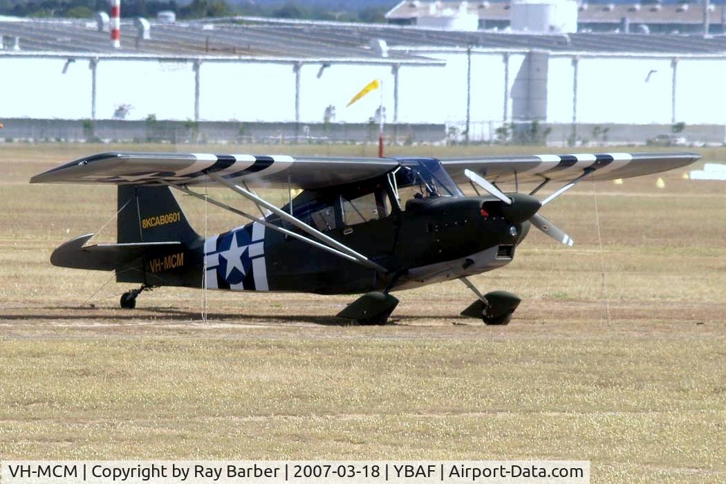 VH-MCM, 1980 American Champion 8KCAB Decathlon C/N 601-80, Bellanca 8KCAB Decathlon [601-80] Archerfield~VH 18/03/2007