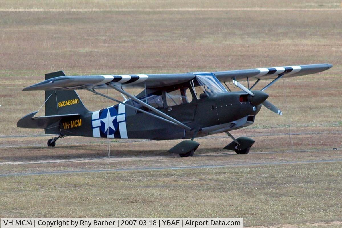 VH-MCM, 1980 American Champion 8KCAB Decathlon C/N 601-80, Bellanca 8KCAB Decathlon [601-80] Archerfield~VH 18/03/2007