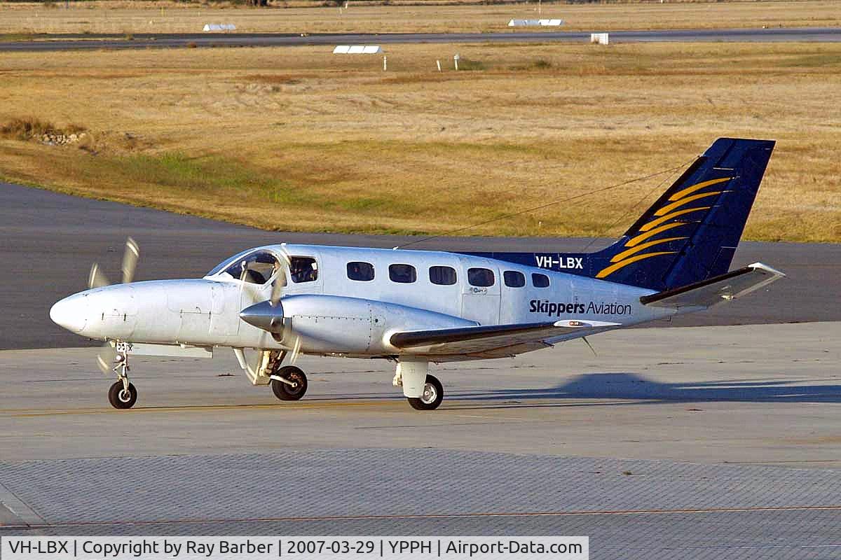 VH-LBX, 1979 Cessna 441 Conquest II C/N 441-0091, Cessna 441 Conquest II [441-0091] (Skippers Aviation) Perth Int'l~VH 29/03/2007