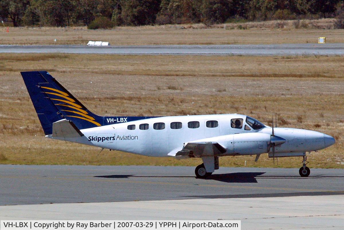 VH-LBX, 1979 Cessna 441 Conquest II C/N 441-0091, Cessna 441 Conquest II [441-0091] (Skippers Aviation) Perth Int'l~VH 29/03/2007