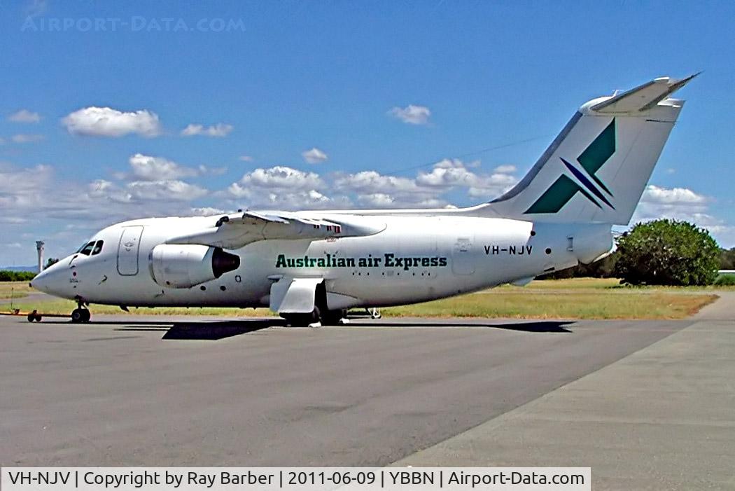VH-NJV, 1982 British Aerospace BAe.146-100 C/N E1002, BAe 146-100QT [E1002] (Australian air Express) Brisbane-International~VH 18/03/2007