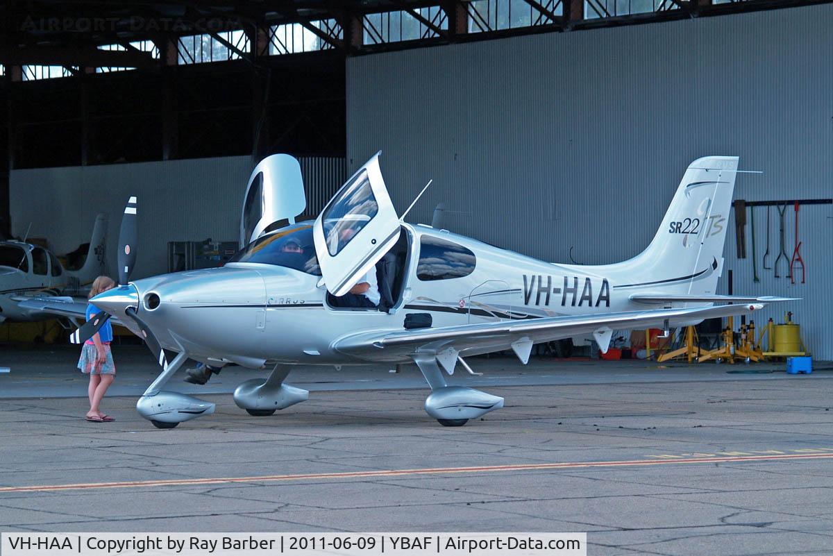 VH-HAA, 2004 Cirrus SR22 GTS C/N 0828, VH-HAA   Cirrus Design SR-22GTS [2312] Archerfield~VH 18/03/2007
