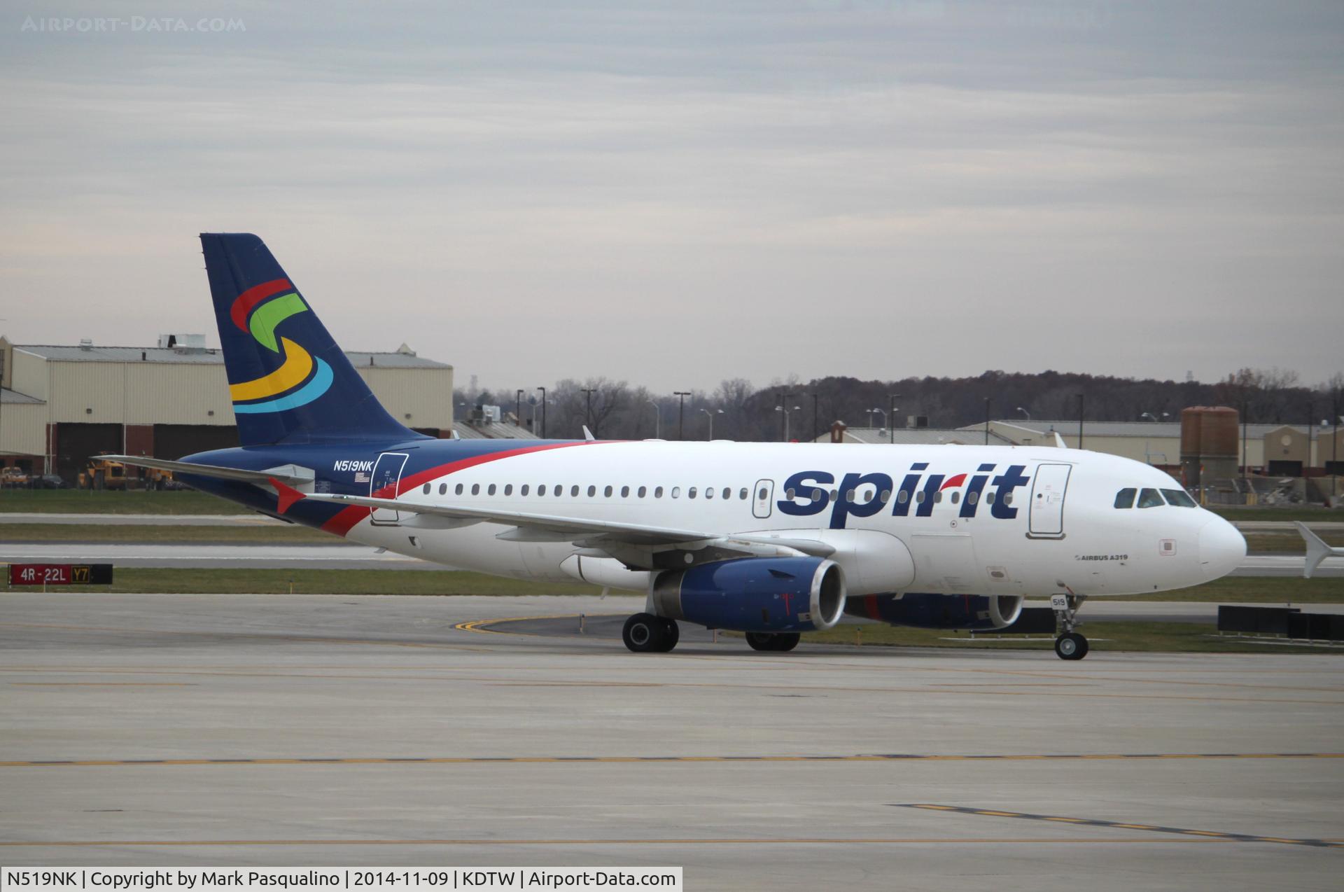N519NK, 2006 Airbus A319-132 C/N 2723, Airbus A319