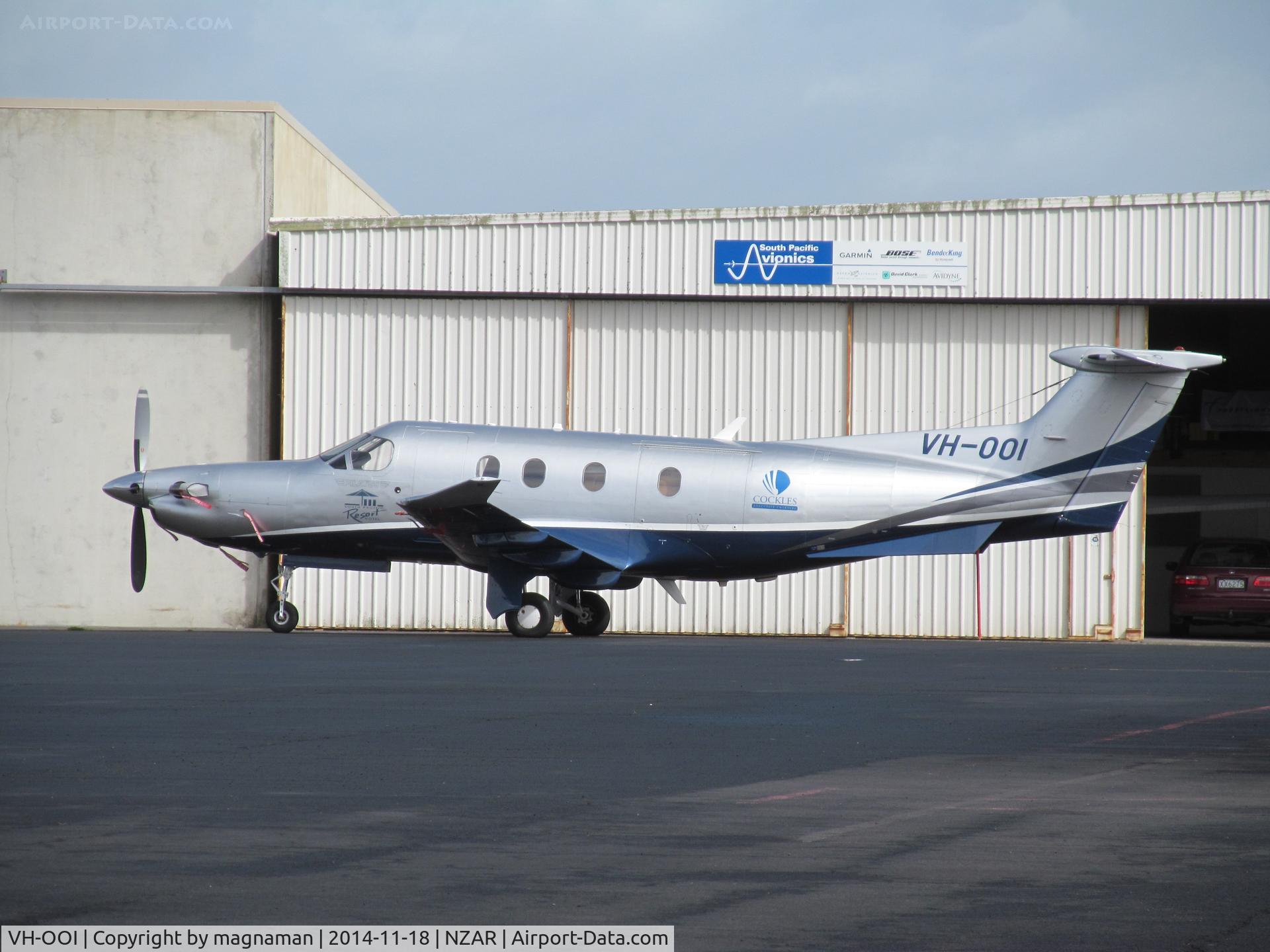 VH-OOI, 2007 Pilatus PC-12/47 C/N 827, a regular visitor from over the ditch
