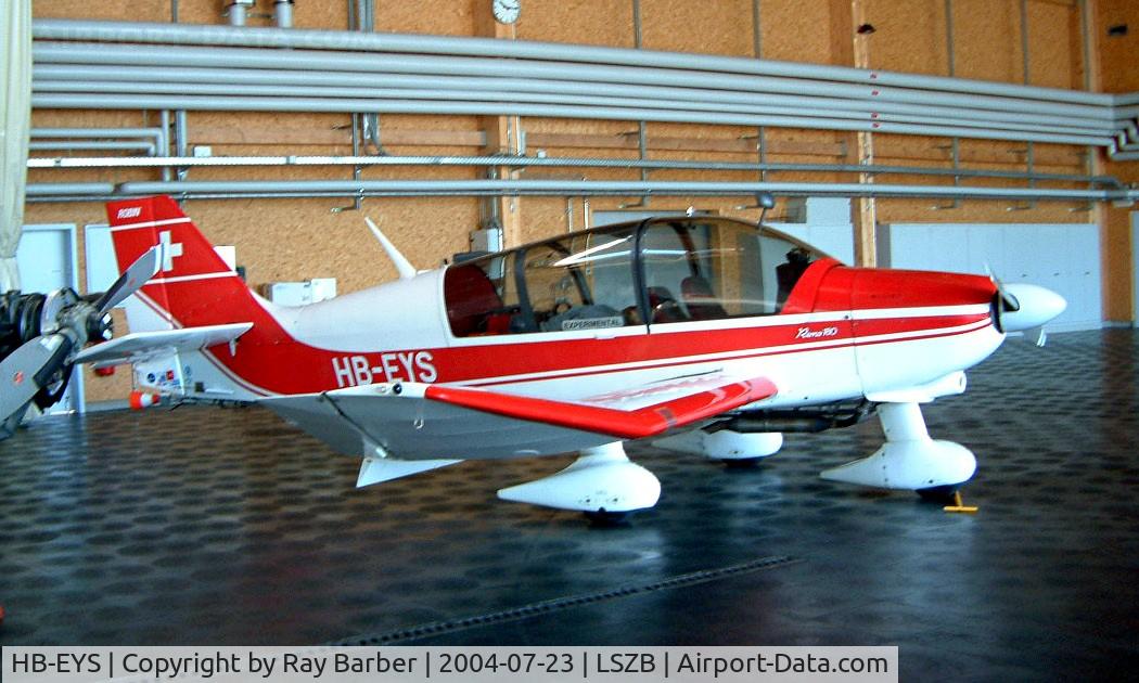 HB-EYS, 1978 Robin DR-400-180R Remorqueur Regent C/N 1297, Robin DR.400/180R Remorqueur [1297] Bern Belp~HB 23/07/2004
