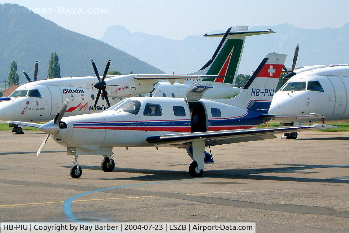 HB-PIU, 1986 Piper PA-46-310P Malibu C/N 46-8608047, Piper PA-46-310P Malibu [46-8608047] Bern Belp~HB 23/07/2004