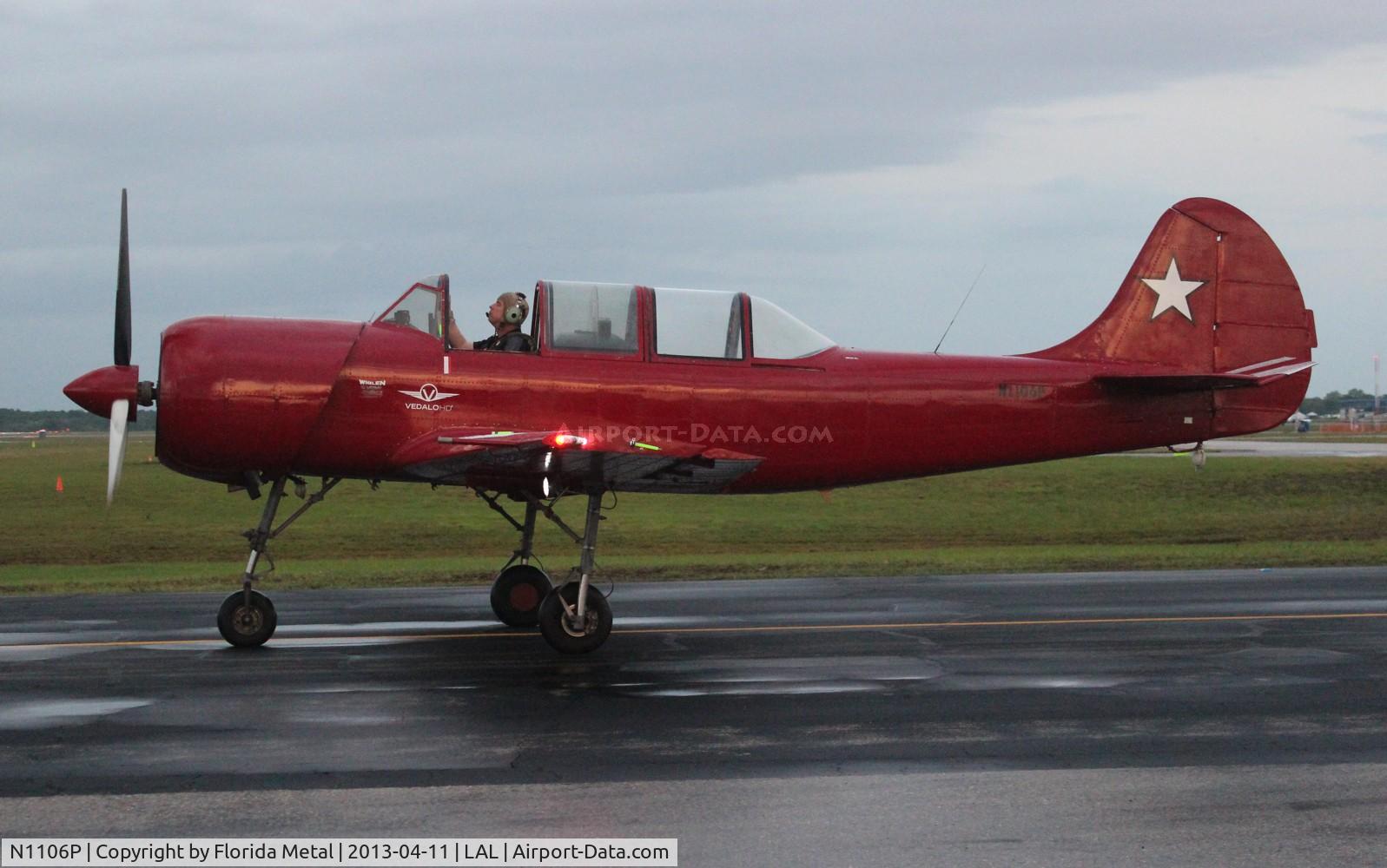 N1106P, 1984 Yakovlev Yak-52 C/N 844411, Yak-52 at Sun N Fun 2013