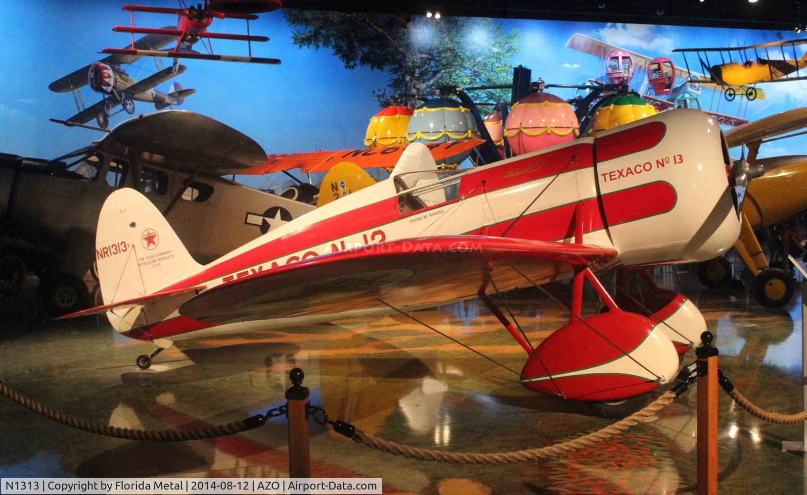 N1313, 1930 Travel Air RB C/N R-2004, Travel Air RB at Air Zoo