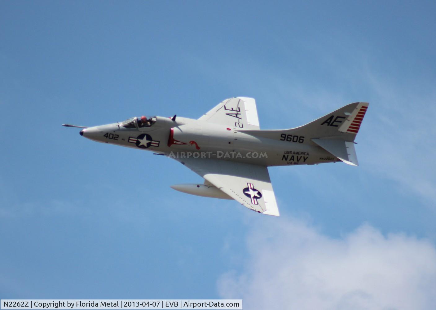 N2262Z, Douglas A-4C Skyhawk C/N 12377, A-4 Skyhawk New Smyrna Beach Air Show