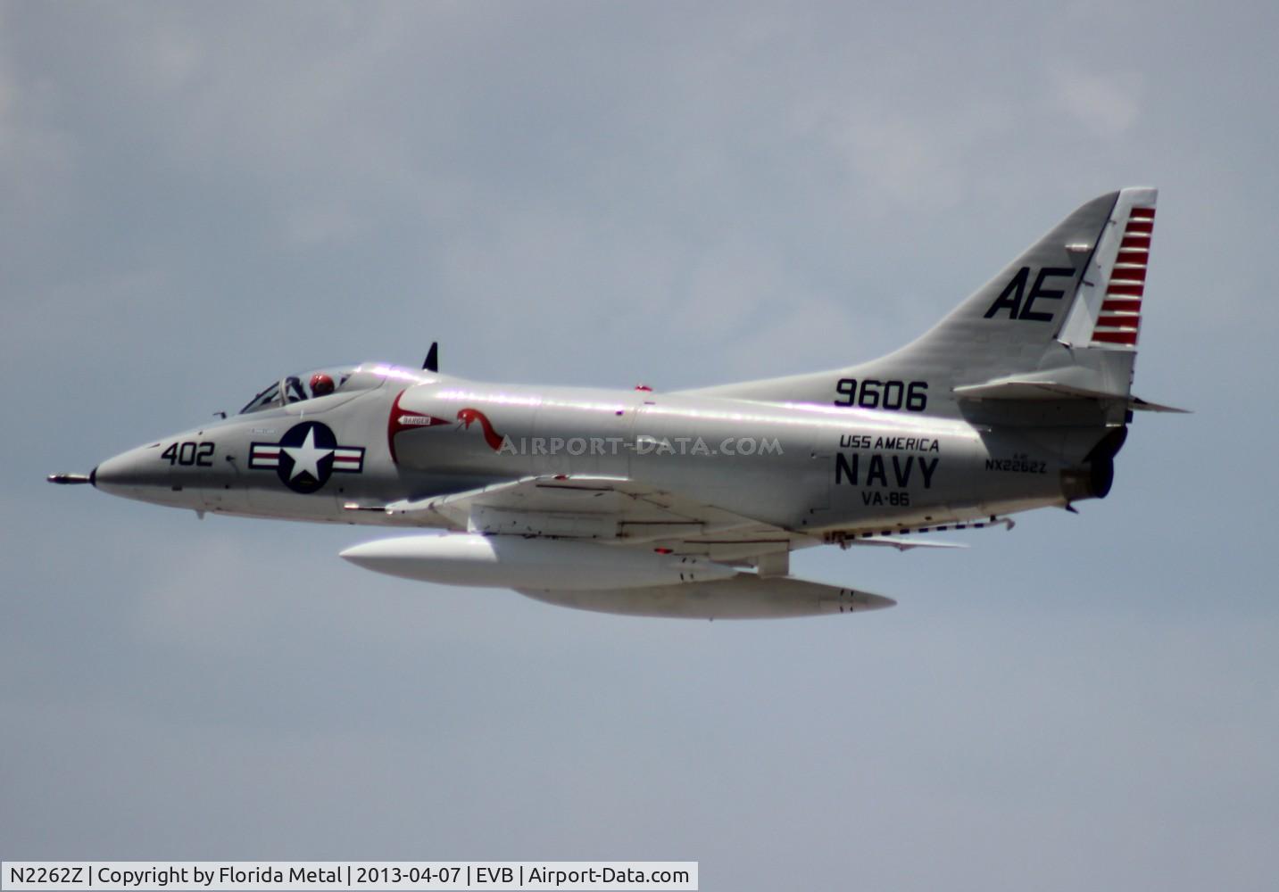 N2262Z, Douglas A-4C Skyhawk C/N 12377, A-4 Skyhawk New Smyrna Beach Airshow 2013