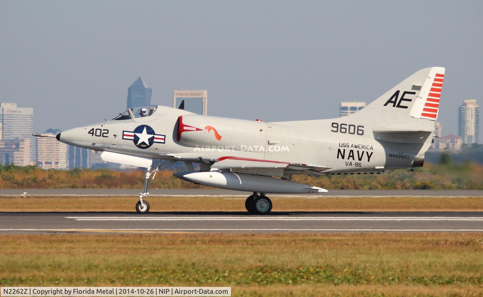 N2262Z, Douglas A-4C Skyhawk C/N 12377, A-4 Skyhawk at Jacksonville NAS Airshow 2014