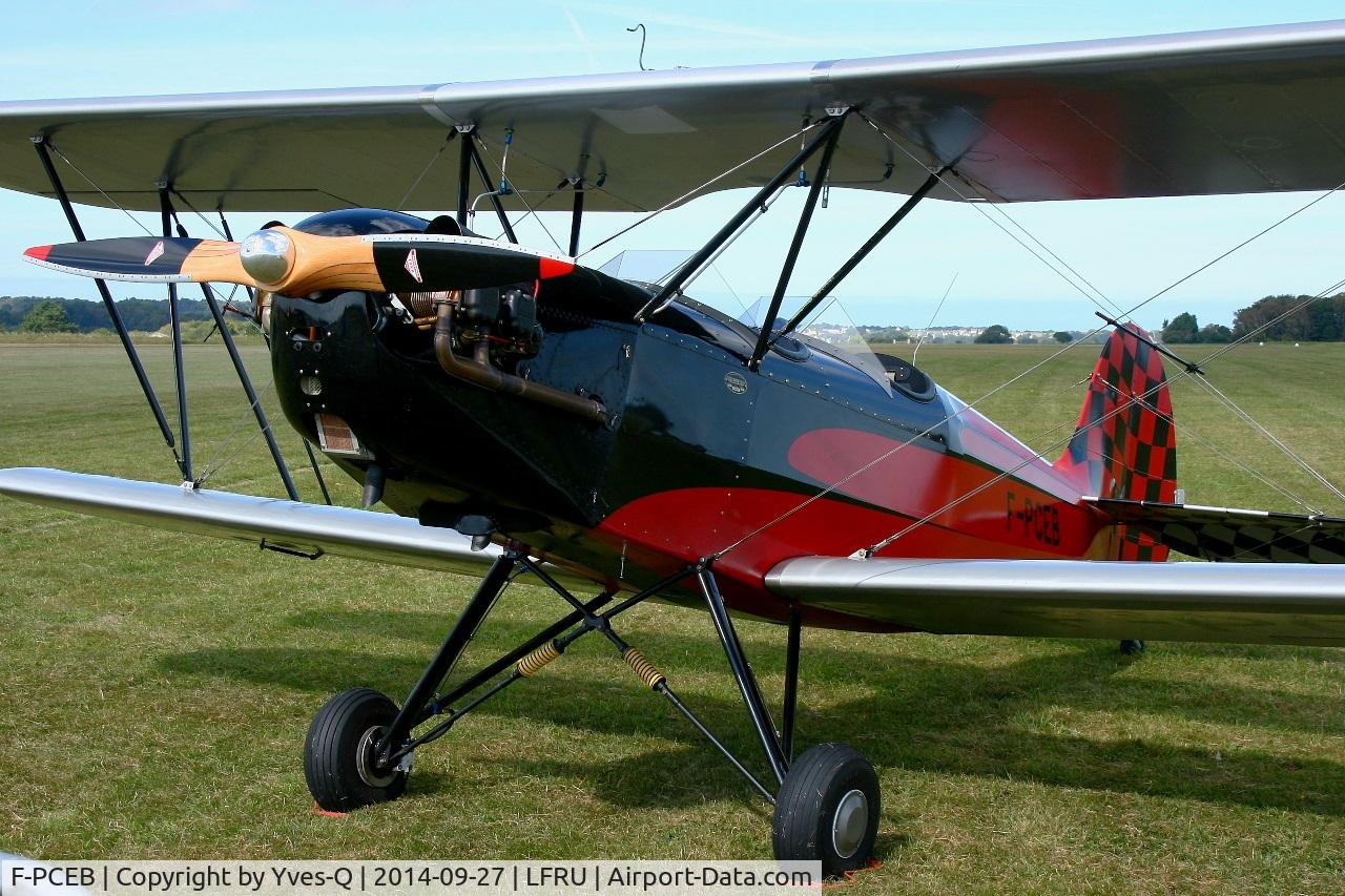 F-PCEB, Hatz CB-1 C/N 639, Hatz CB-1, Static display, Morlaix-Ploujean airport (LFRU-MXN) air show in september 2014