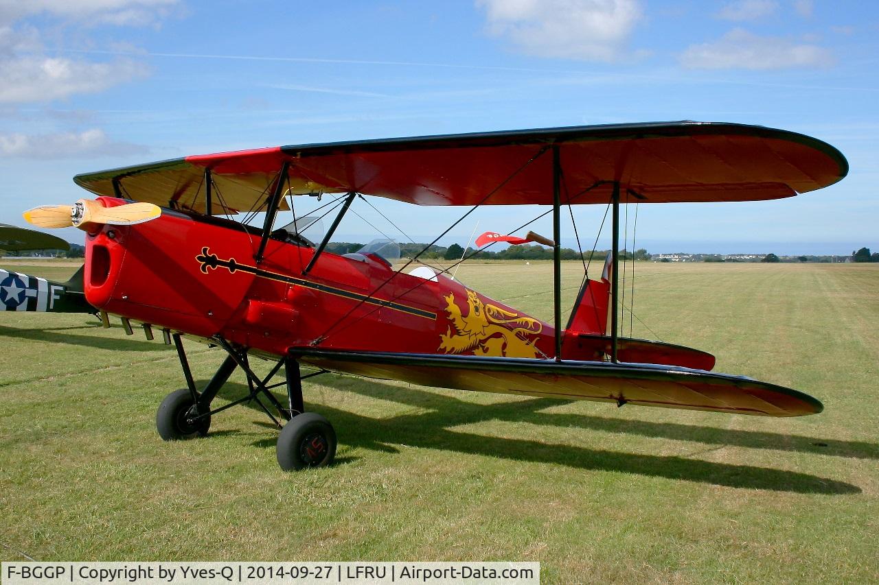 F-BGGP, Stampe-Vertongen SV-4C C/N 41, Stampe SV 4C, Static display, Morlaix-Ploujean airport (LFRU-MXN) air show in september 2014