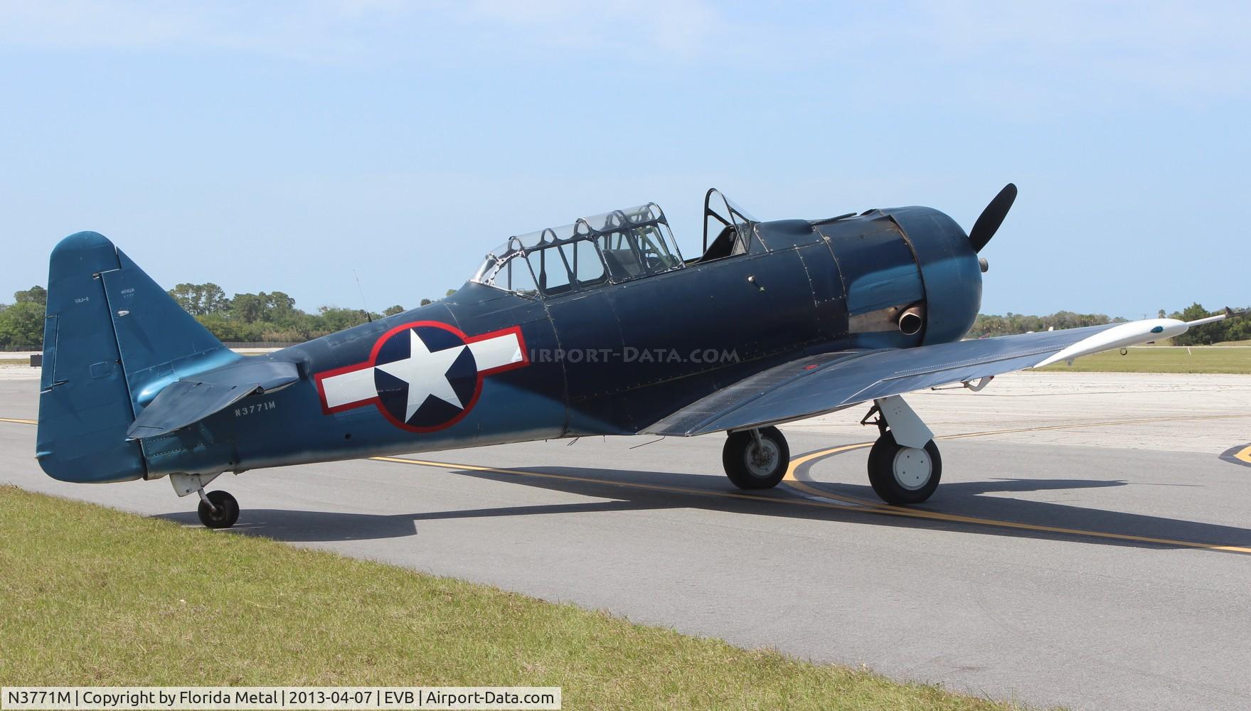 N3771M, North American SNJ-5C (AT-6D) Texan Texan C/N 88-17109, AT-6 Texan