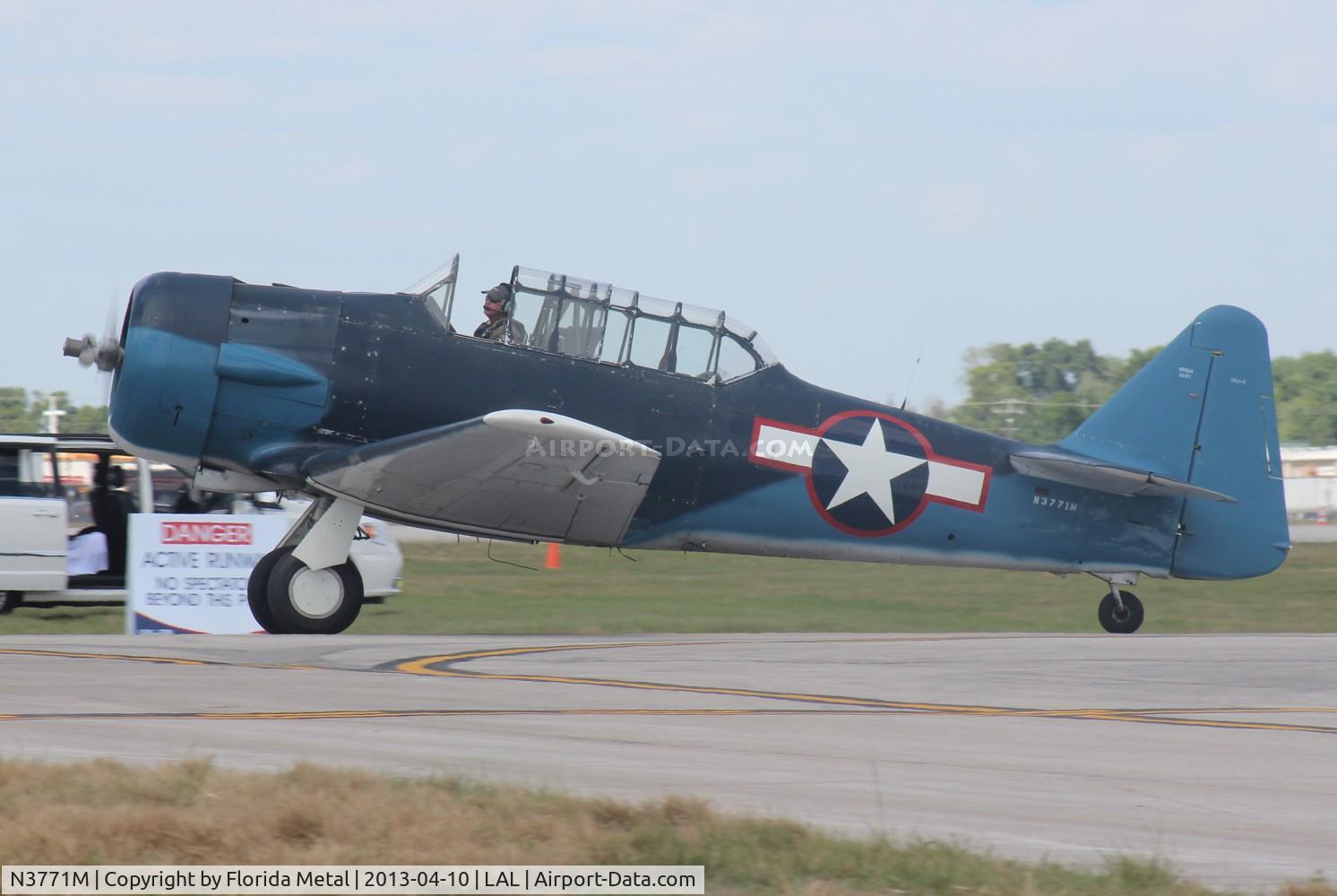 N3771M, North American SNJ-5C (AT-6D) Texan Texan C/N 88-17109, AT-6D Texan