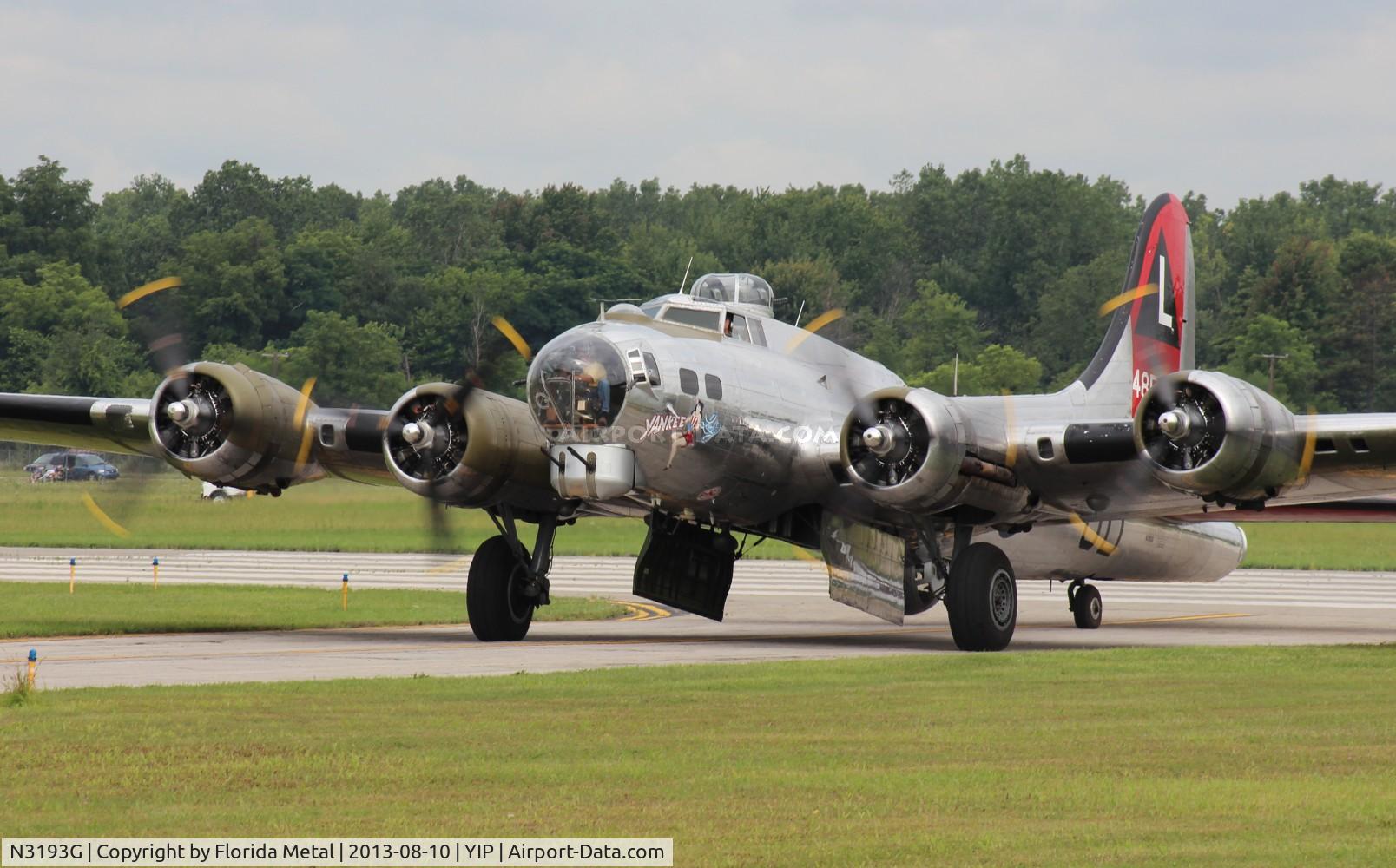 N3193G, 1944 Boeing B-17G Flying Fortress C/N 77255, Yankee Lady B-17