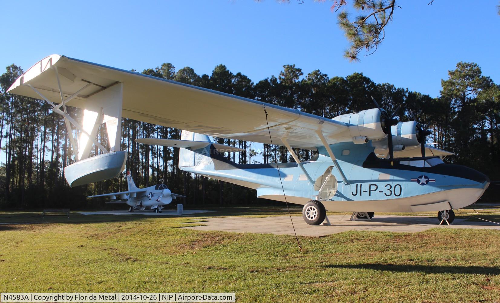N4583A, Consolidated Vultee PBY-5A Catalina C/N 46.852, PBY-5A Catalina at Jacksonville NAS