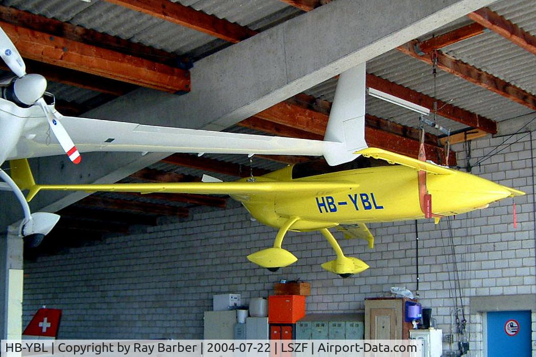 HB-YBL, 1981 Rutan VariEze C/N 511, Rutan VariEze [511] Birrfeld~HB 22/07/2004