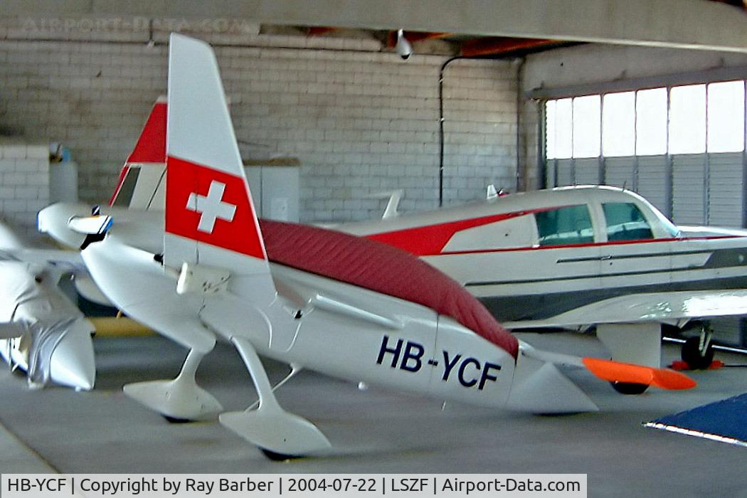 HB-YCF, 1984 Rutan VariEze C/N 2178, Rutan VariEze [2178] Birrfield~HB 22/07/2004