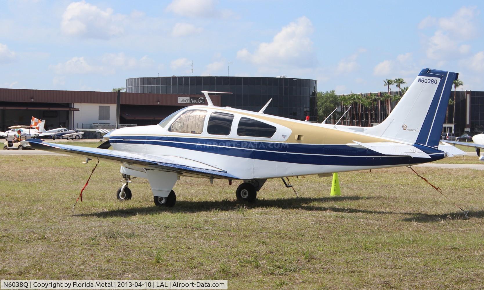 N6038Q, 1979 Beech F33A Bonanza C/N CE-852, Beech F33A