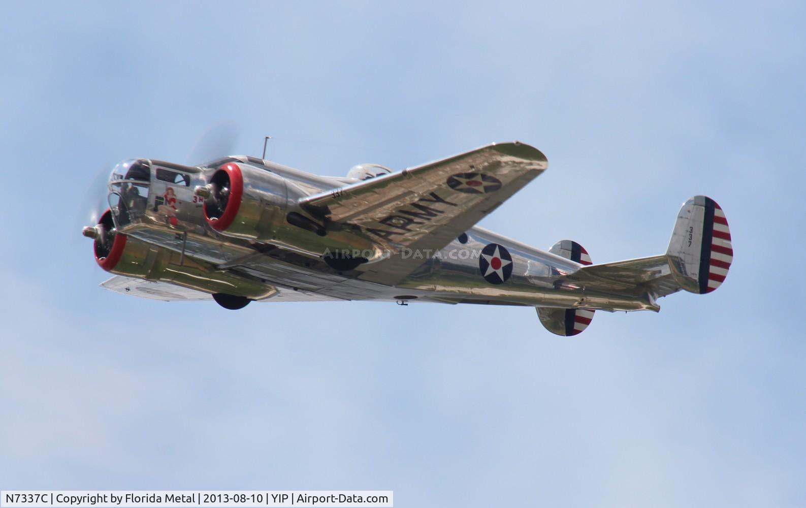 N7337C, 1943 Beech AT-11 Kansan C/N 4597, AT-11
