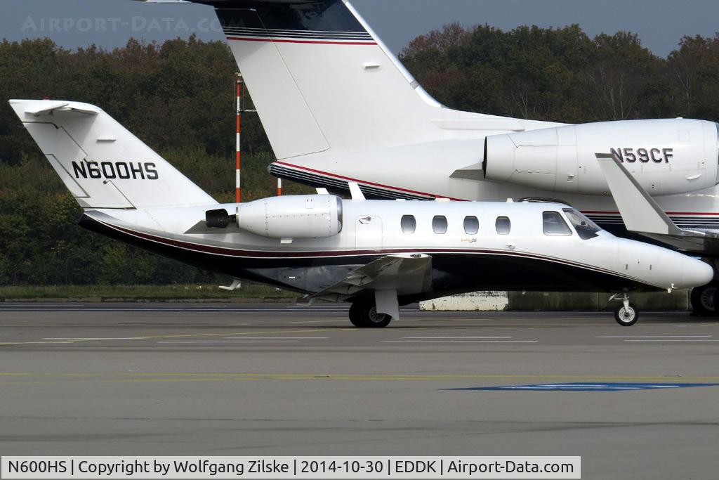 N600HS, 1995 Cessna 525 CitationJet CJ1 C/N 525-0089, visitor