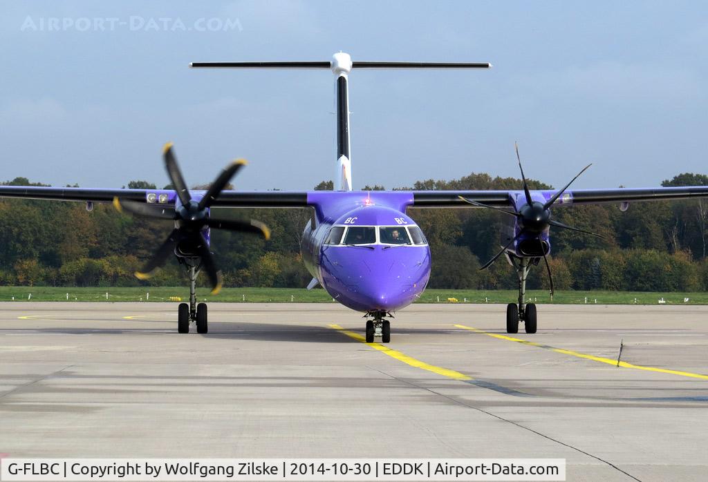 G-FLBC, 2009 De Havilland Canada DHC-8-402Q Dash 8 C/N 4257, visitor