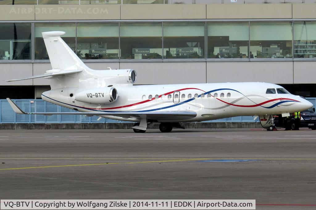 VQ-BTV, 2012 Dassault Falcon 7X C/N 175, visitor
