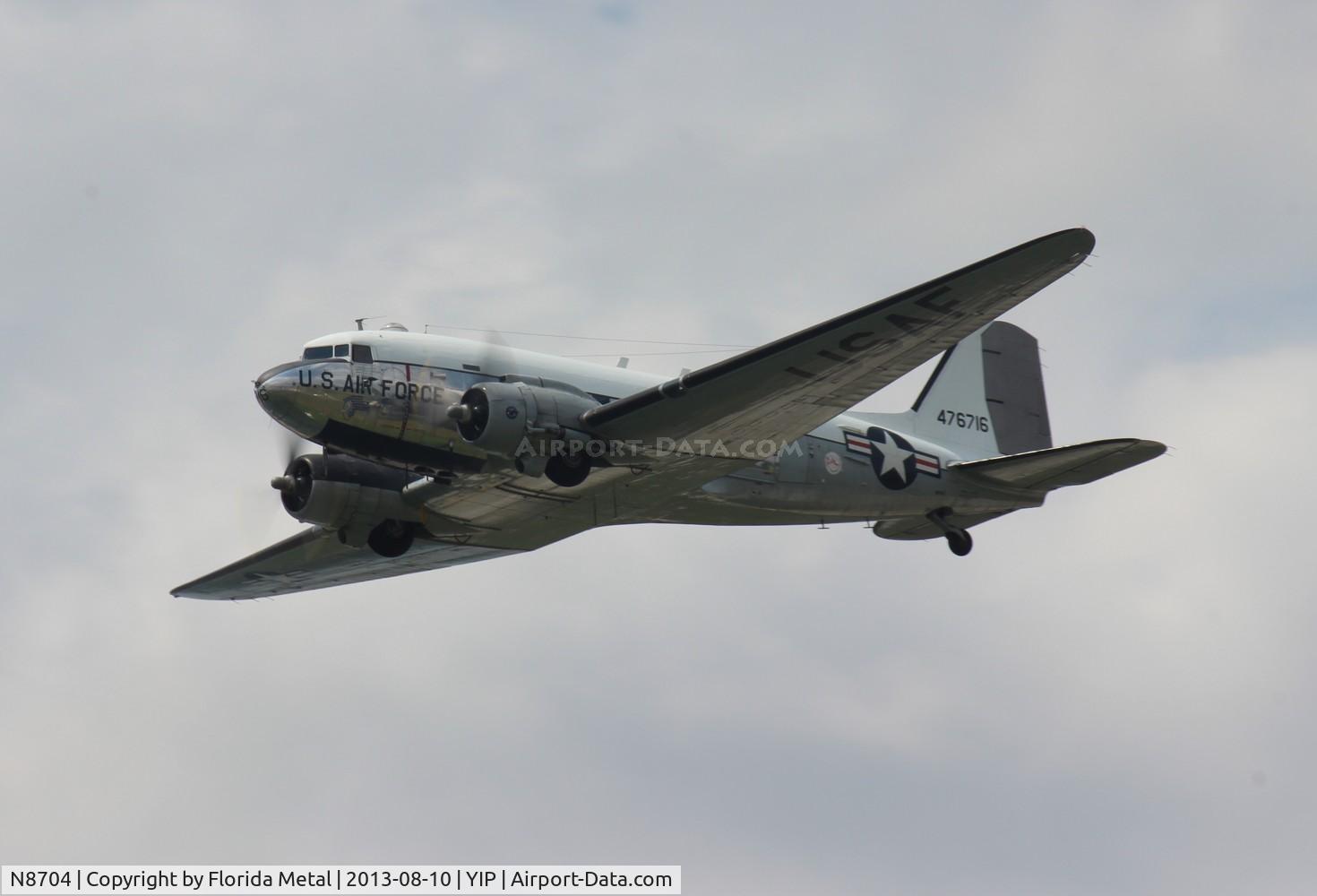 N8704, 1944 Douglas DC3C-S4C4G (TC-47B-30-DK) C/N 33048, C-47 Yankee Doodle Dandy