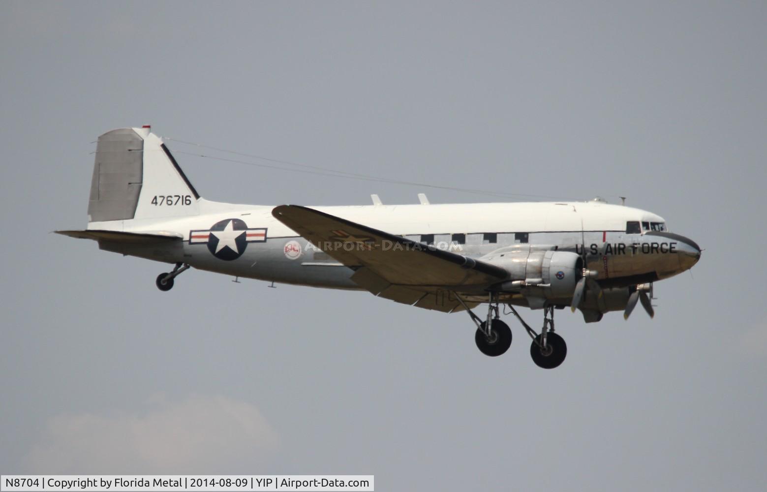 N8704, 1944 Douglas DC3C-S4C4G (TC-47B-30-DK) C/N 33048, Yankee Doodle Dandy C-47