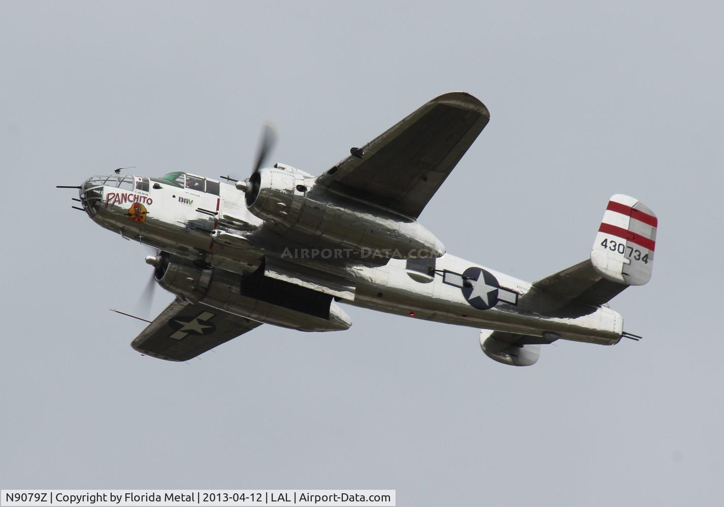 N9079Z, 1944 North American TB-25N Mitchell C/N 108-34009, Panchito