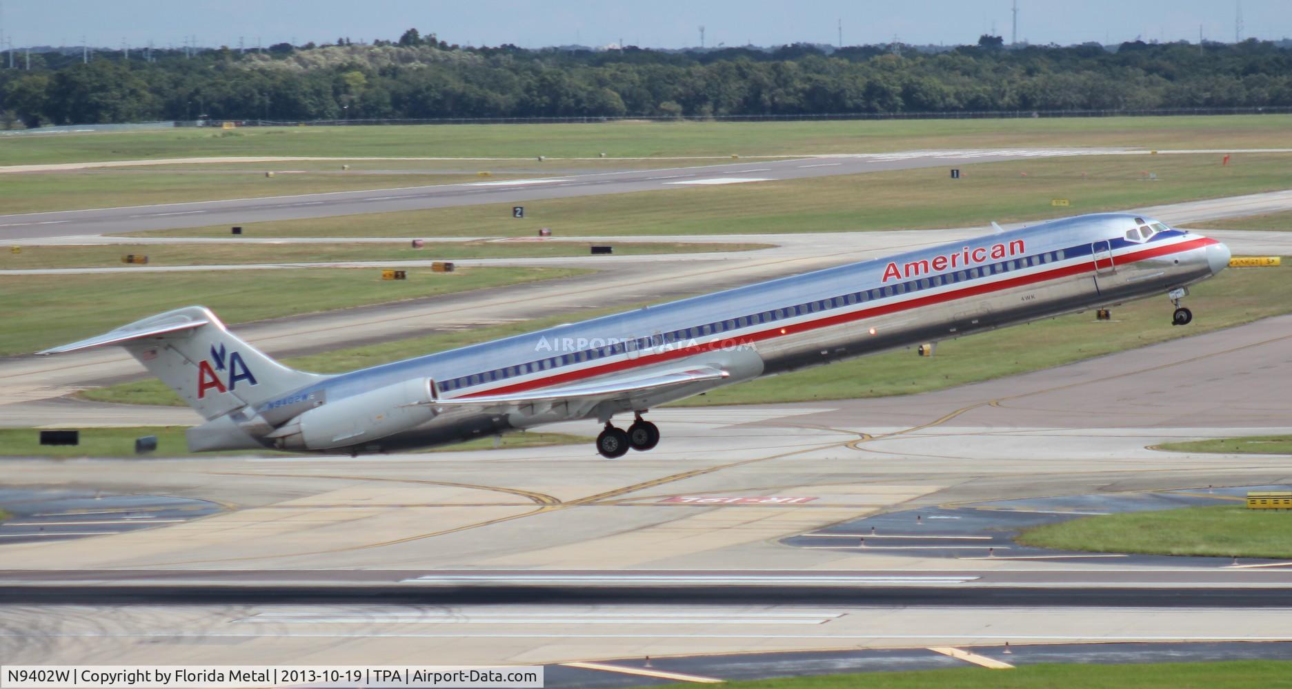 N9402W, 1992 McDonnell Douglas MD-83 (DC-9-83) C/N 53138, American MD-83