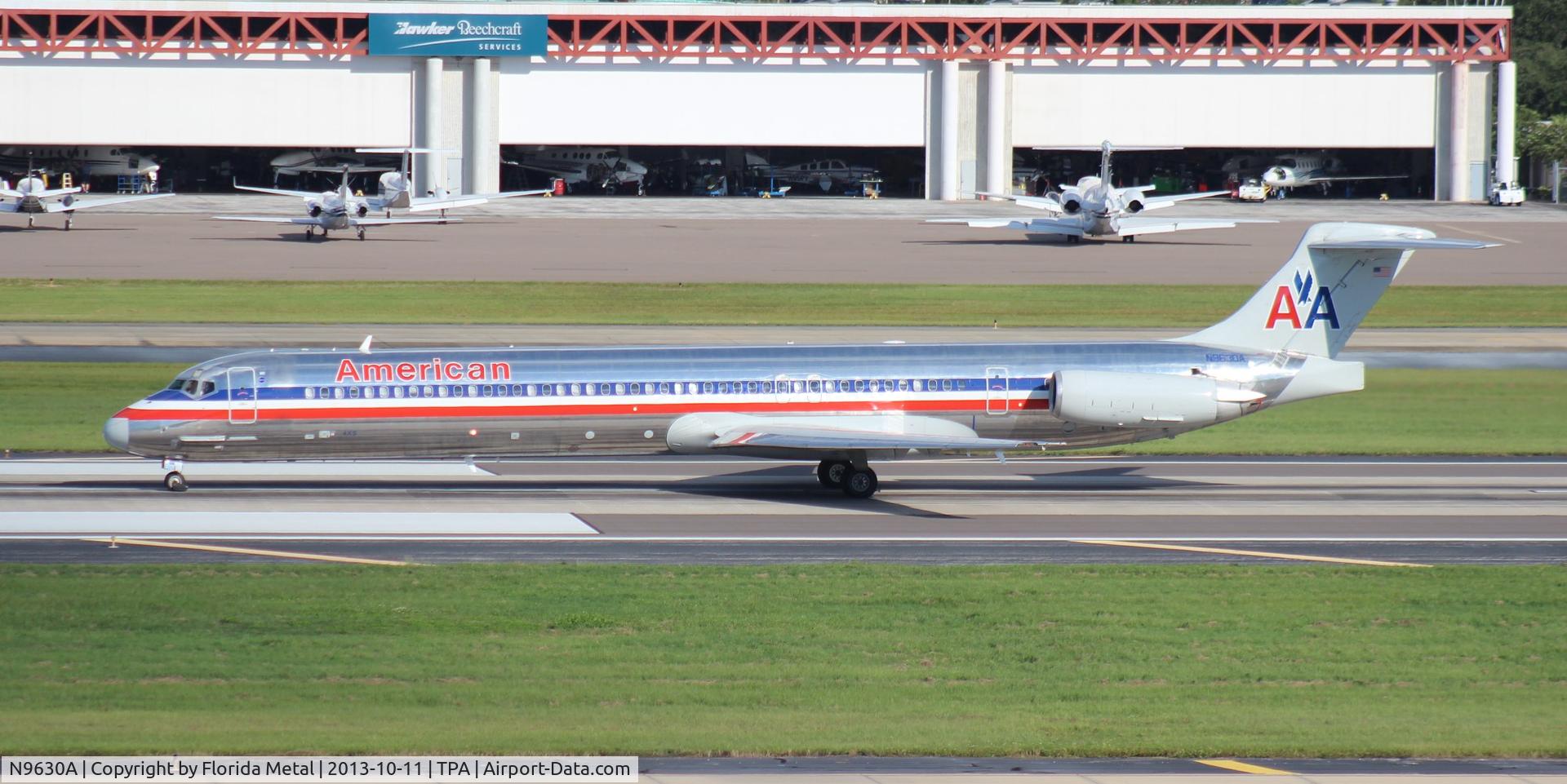 N9630A, 1997 McDonnell Douglas MD-83 (DC-9-83) C/N 53561, American MD-83