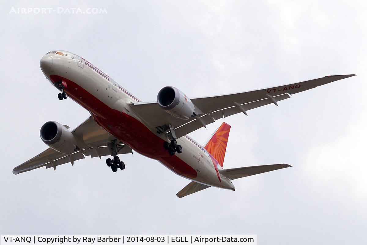 VT-ANQ, 2014 Boeing 787-8 Dreamliner C/N 36288, Boeing 787-8 Dreamliner [36288] (Air India) Home~G 03/08/2014. On approach 27R.
