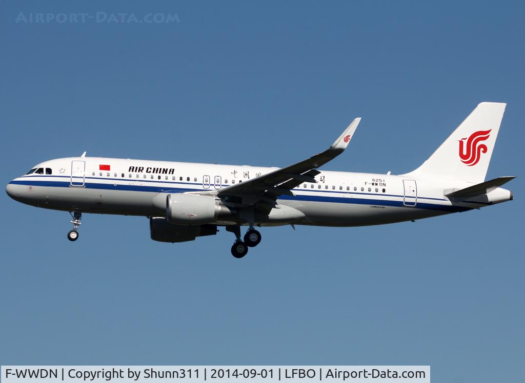 F-WWDN, 2014 Airbus A320-214 C/N 6251, C/n 6251 - To be B-1873