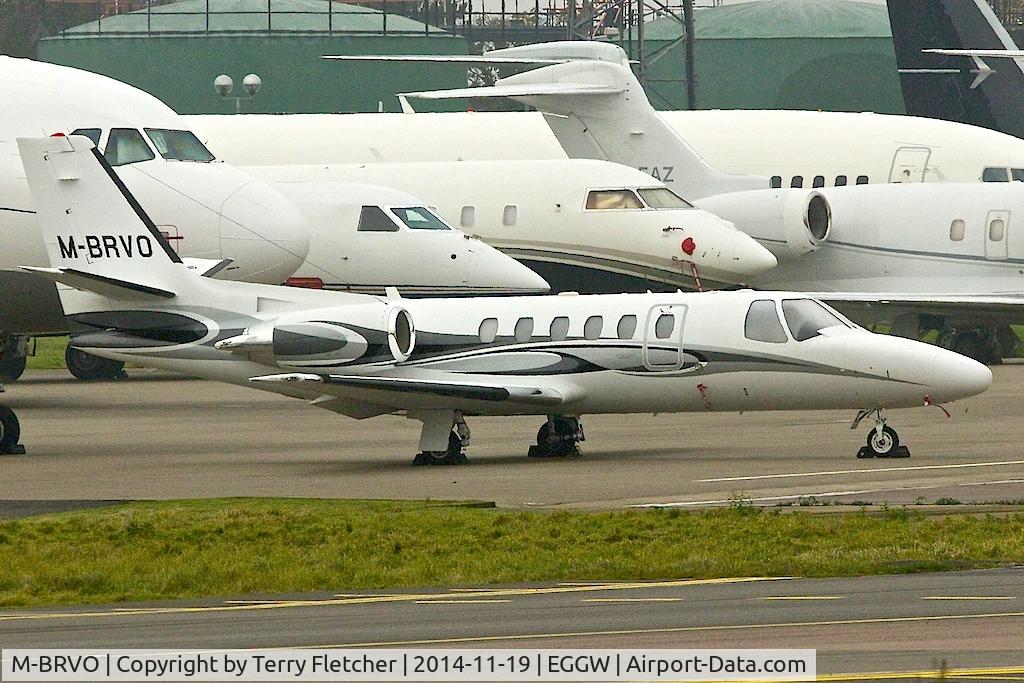 M-BRVO, 2006 Cessna 550 Citation Bravo C/N 550-1129, 2006 Cessna 550, c/n: 550-1129  ex N60LW at Luton