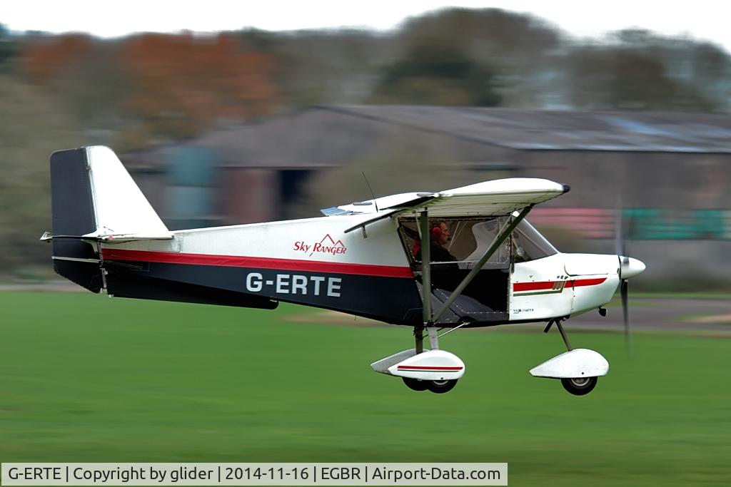 G-ERTE, 2005 Skyranger 912S(1) C/N BMAA/HB/451, Low light day Rwy 11