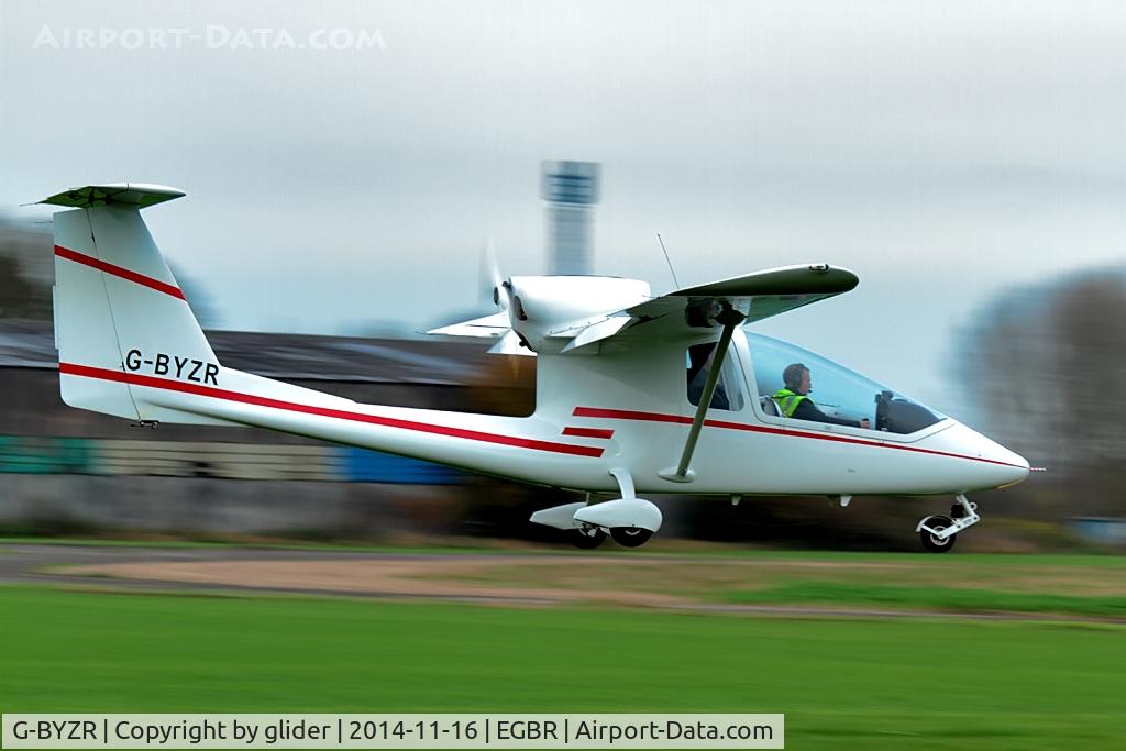 G-BYZR, 1996 Iniziative Industriali Italiane Sky Arrow 650TC C/N C001, Arrival Rwy 11