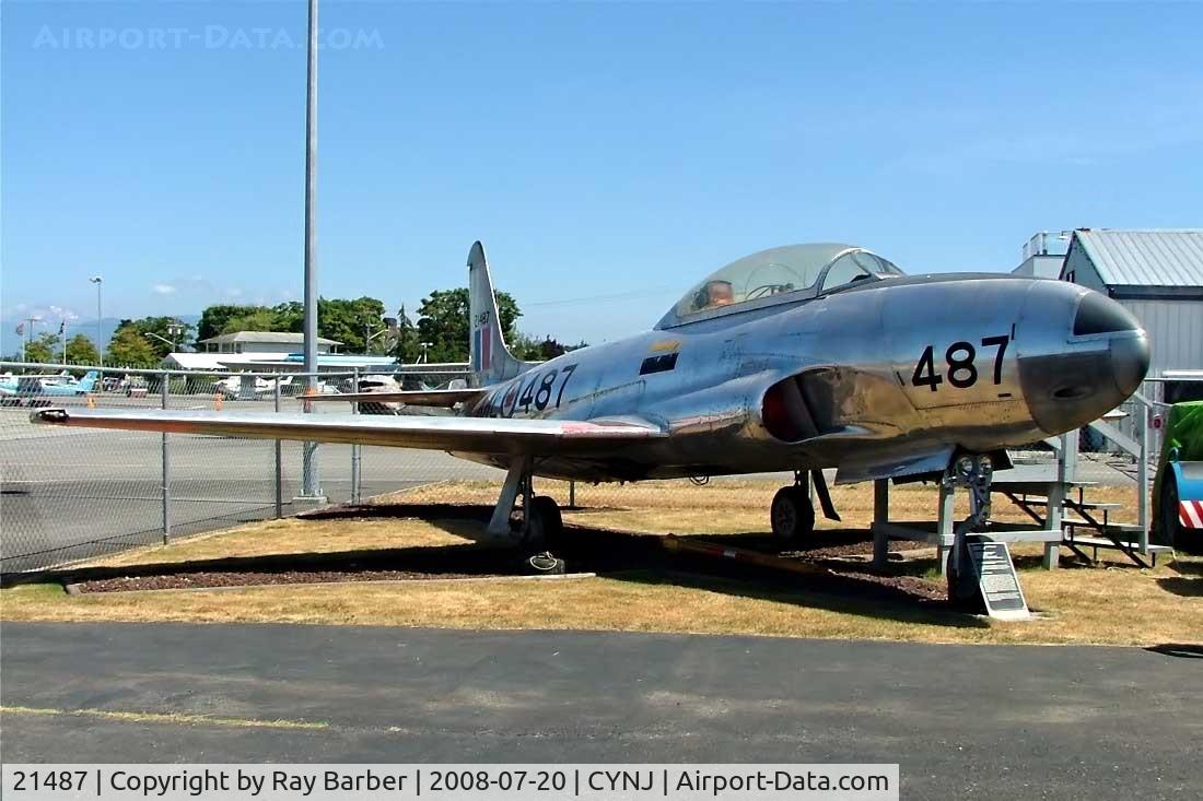 21487, Canadair T-33AN Silver Star 3 C/N T33-487, Canadair T-33AN Silver Star Mk.3 [T33-487] Langley~C 20/07/2008