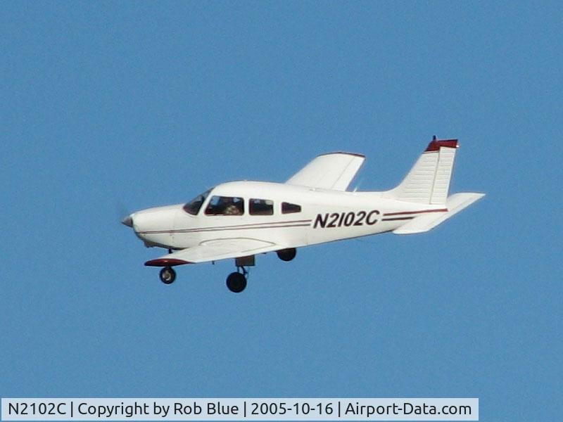 N2102C, 1978 Piper PA-28-161 Cherokee Warrior II C/N 28-7916130, N2102C in Jasper County, IN