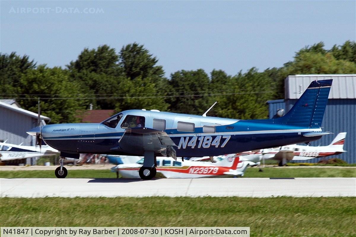 N41847, 2000 Piper PA-32R-301T Turbo Saratoga C/N 3257165, Piper PA-32R-301T Saratoga II TC [325715] Oshkosh-Wittman Regional~N 30/07/2008