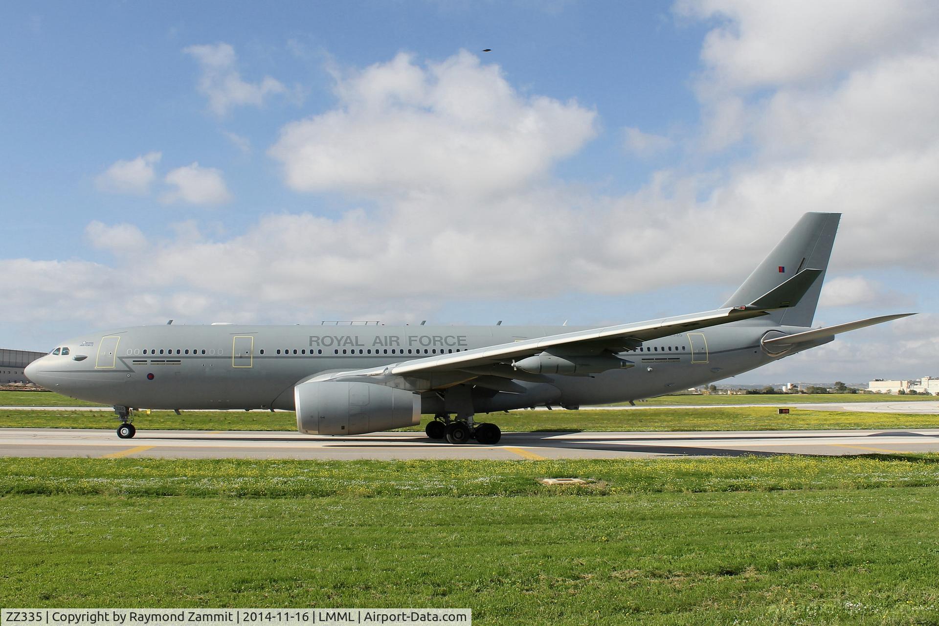 ZZ335, 2012 Airbus KC2 Voyager (A330-243MRTT) C/N 1334, A330 KC2 Voyager ZZ335 10Sqd Royal Air Force