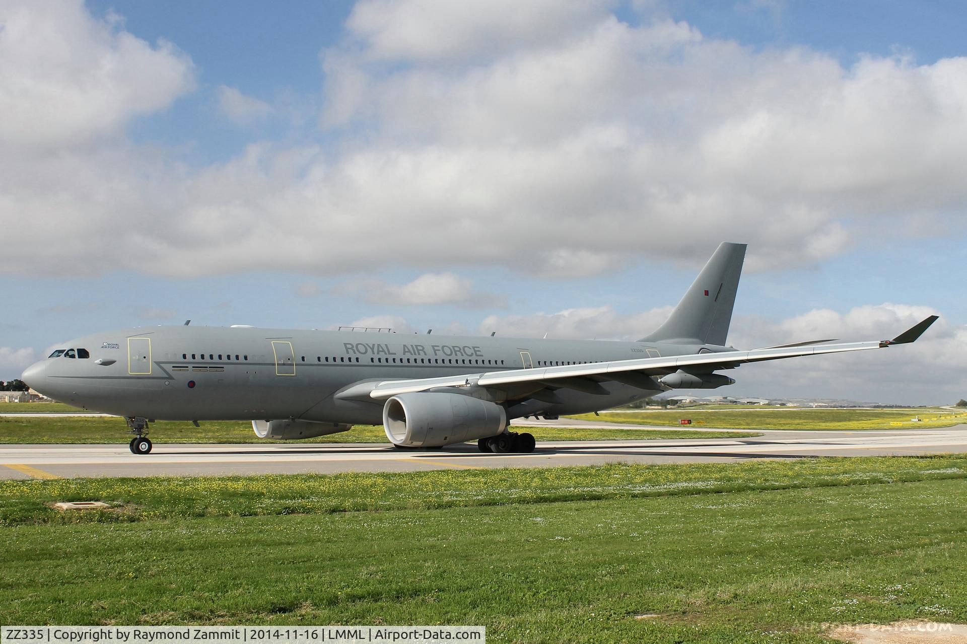 ZZ335, 2012 Airbus KC2 Voyager (A330-243MRTT) C/N 1334, Airbus A330 KC2 Voyager ZZ335 of 10Sqd RAF