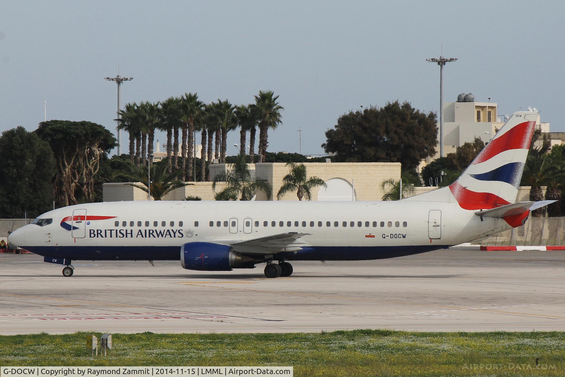 G-DOCW, 1992 Boeing 737-436 C/N 25856, B737-400 G-DOCW British Airways