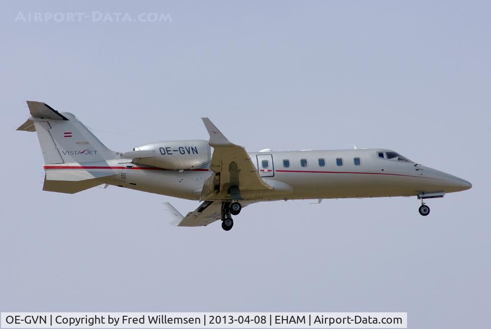 OE-GVN, 2011 Learjet 60XR C/N 60-406, Vistajet