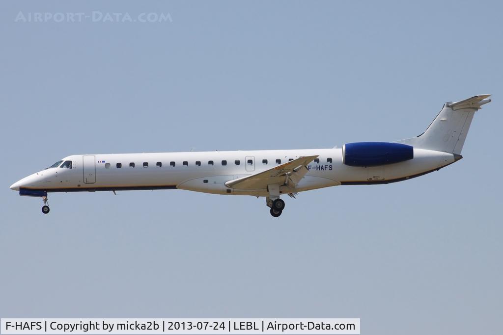 F-HAFS, 1999 Embraer EMB-145EU (ERJ-145EU) C/N 145177, Landing